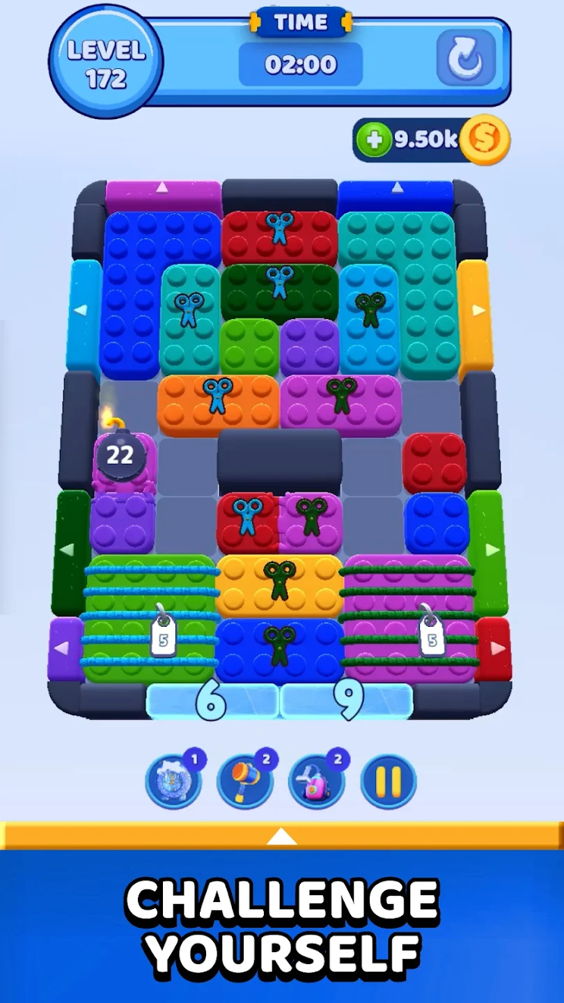 Color Block Jam Screenshot - Challenge Mode